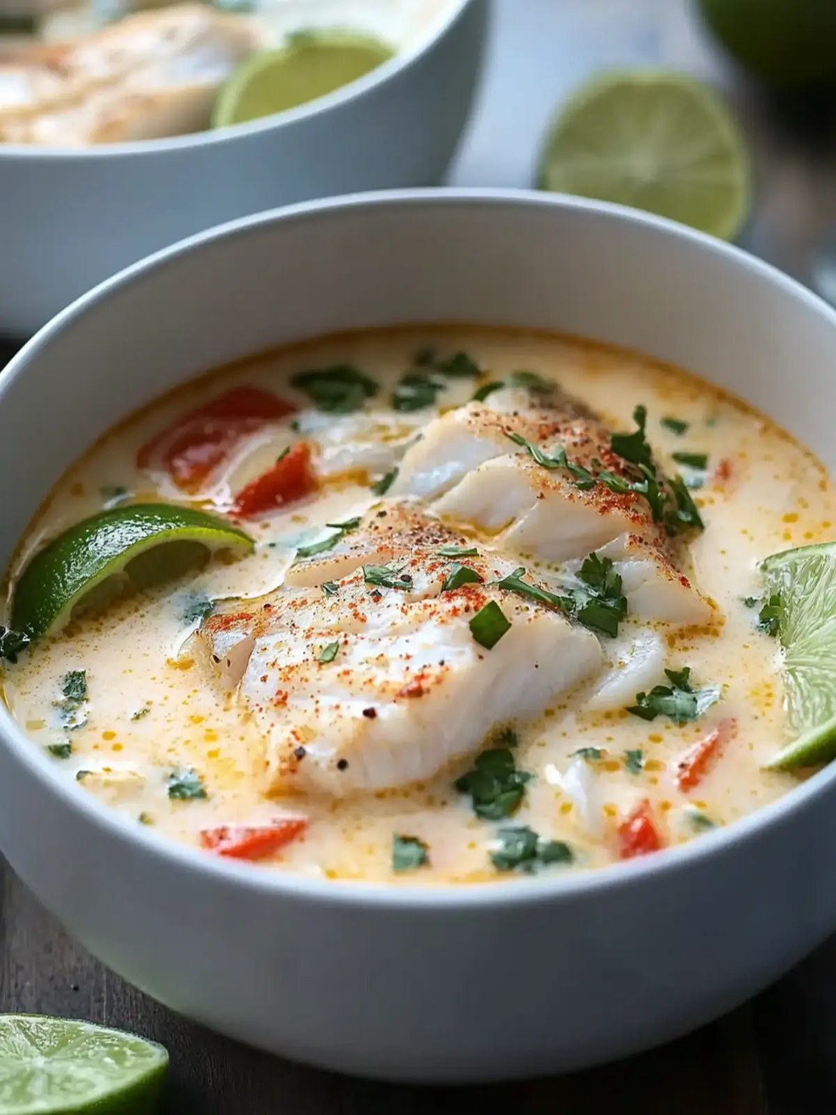 Coconut Lime Fish Soup: A Tropical Comfort in Every Spoon 5 Coconut Lime Fish Soup