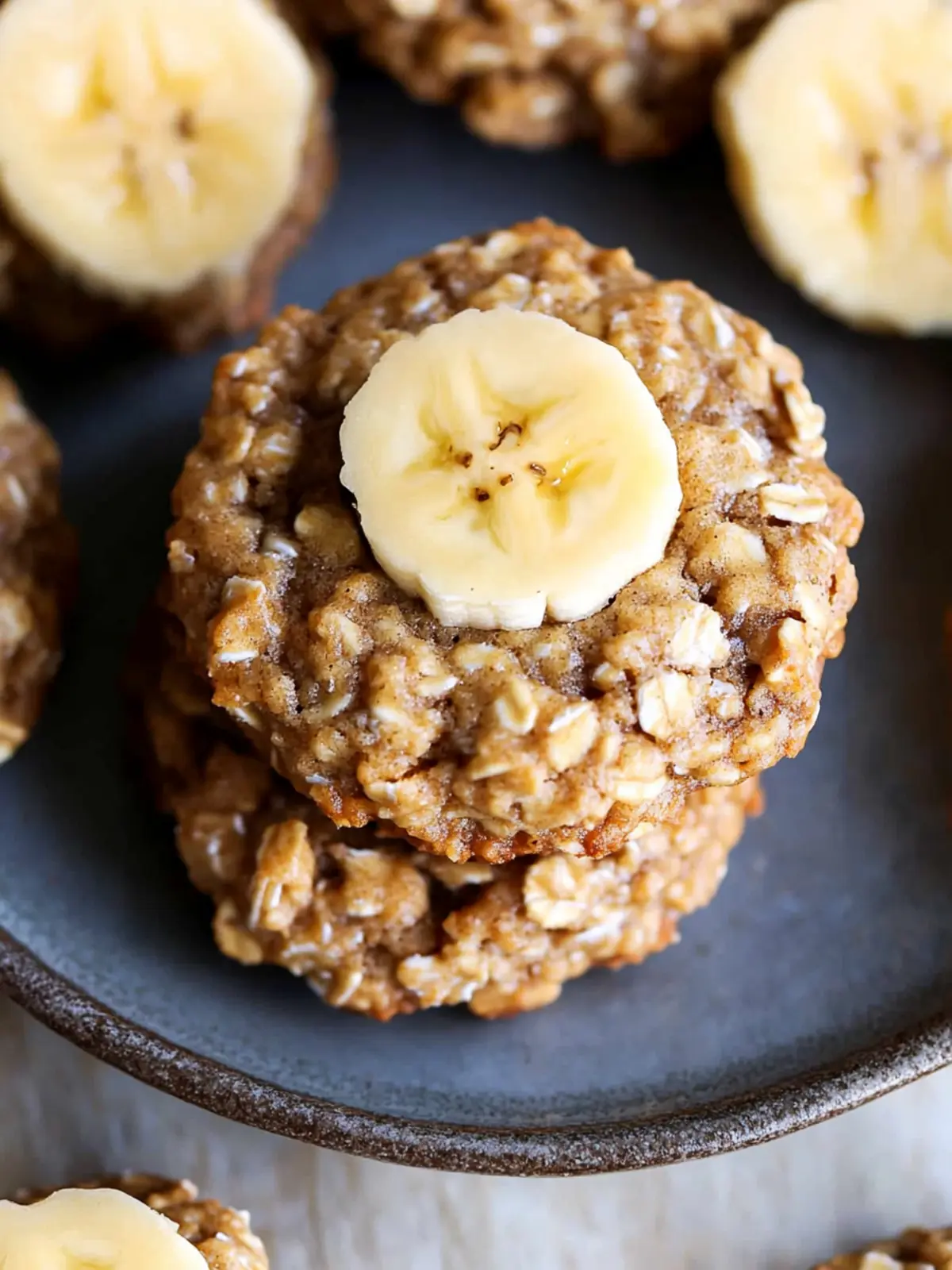 Banana Oatmeal Cookies