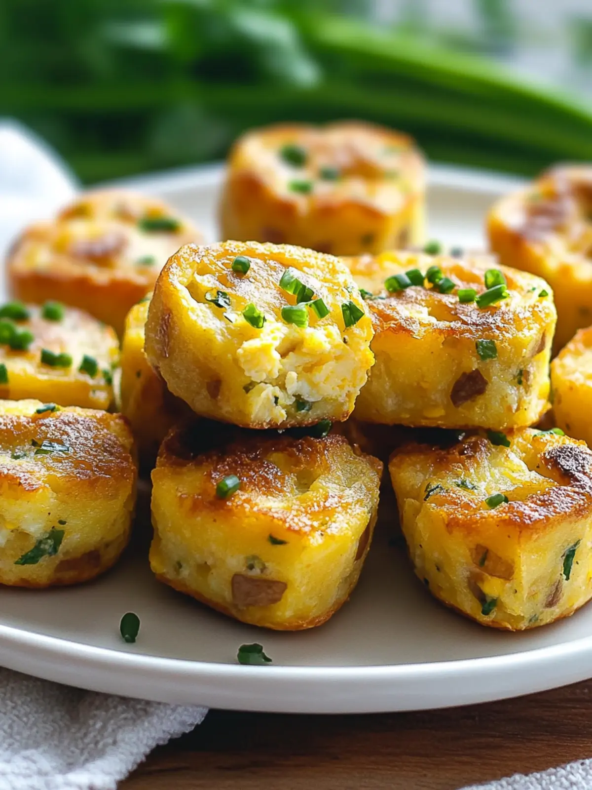 Potato Chive Egg Bites