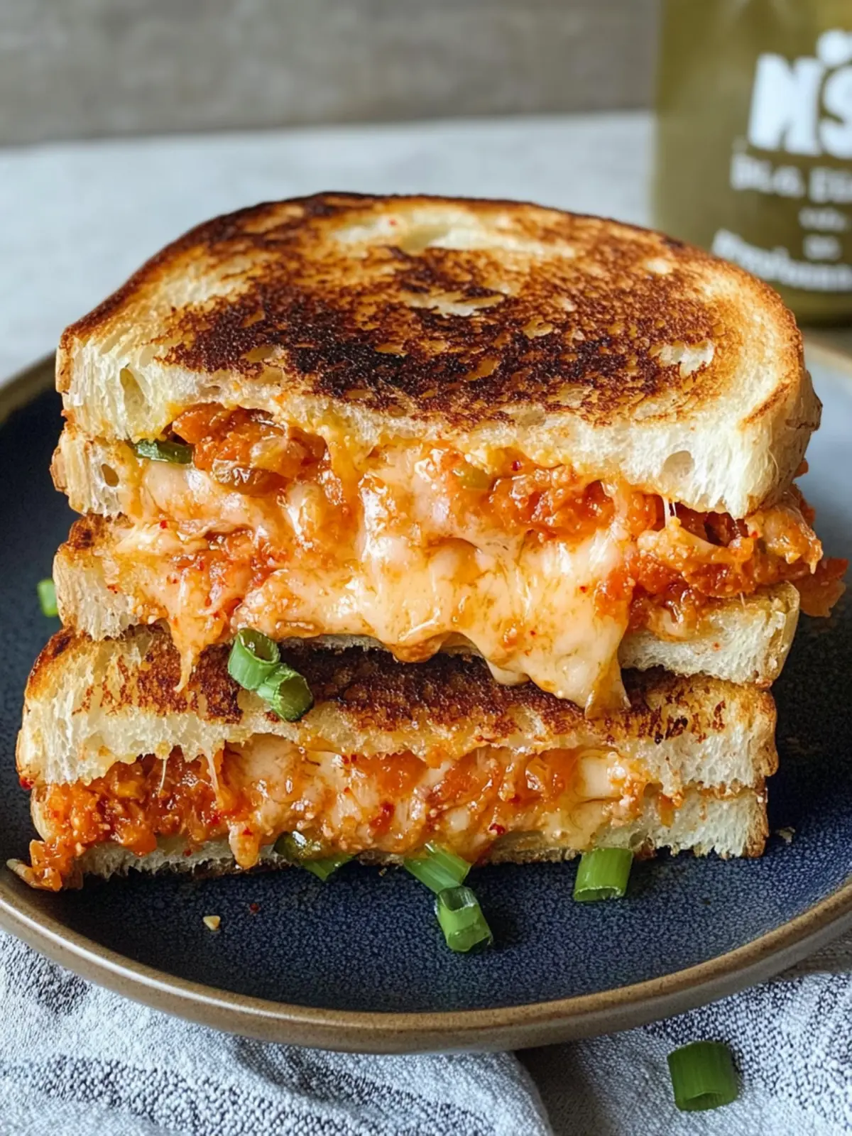 Spicy Kimchi Grilled Cheese: Elevate Your Comfort Food Game 2 Kimchi Grilled Cheese