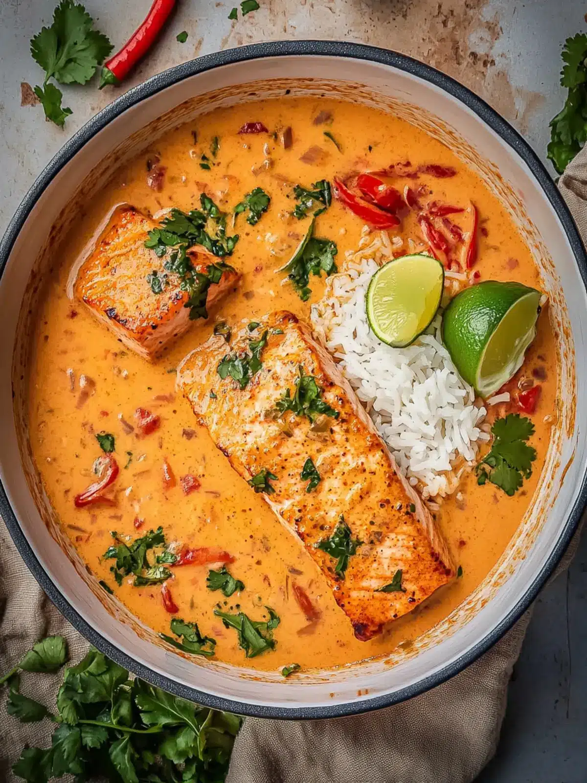 Savory Salmon Coconut Milk Curry Ready in Just 20 Minutes 3 Salmon Coconut Milk Curry