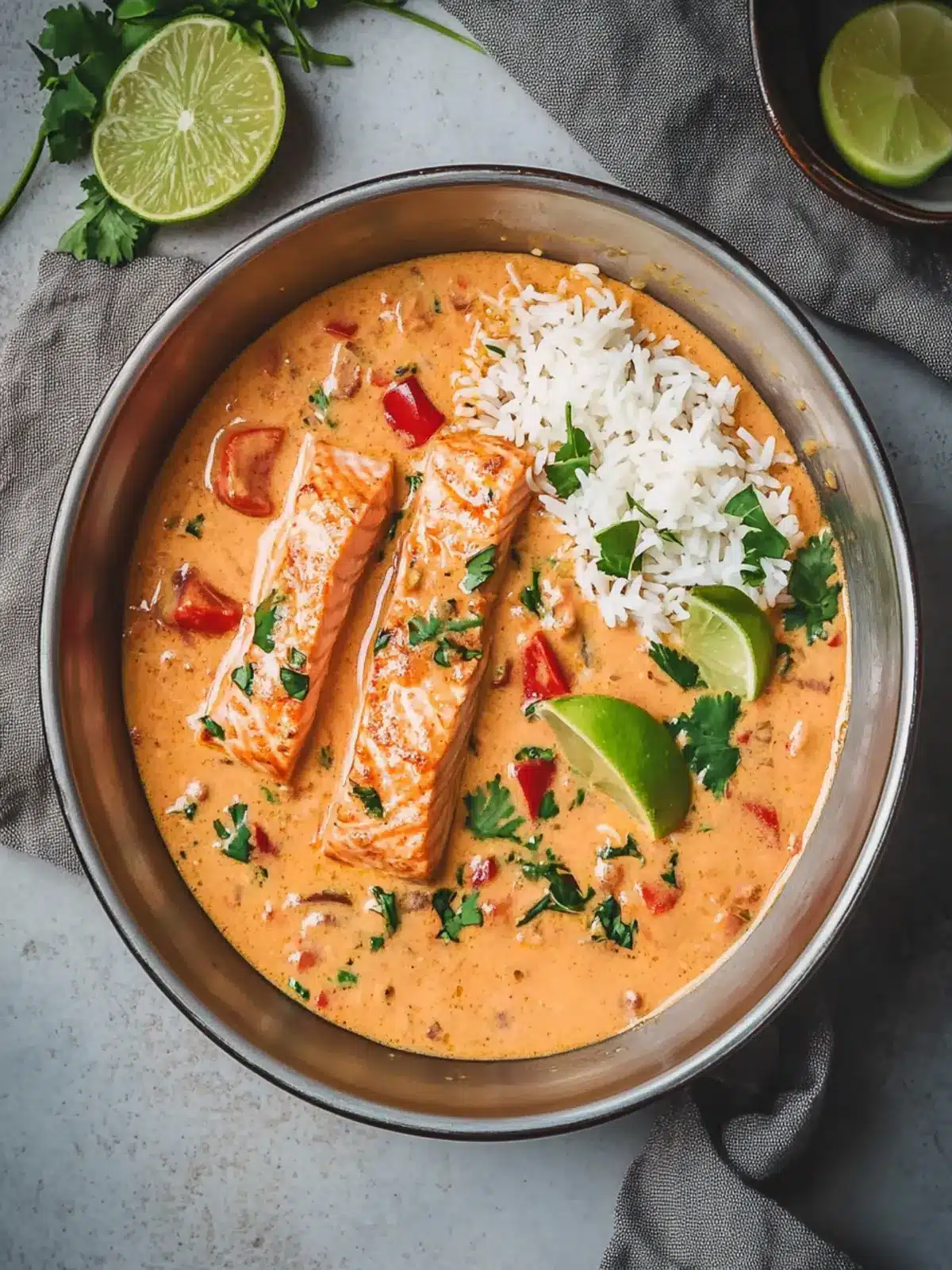 Savory Salmon Coconut Milk Curry Ready in Just 20 Minutes 5 Salmon Coconut Milk Curry