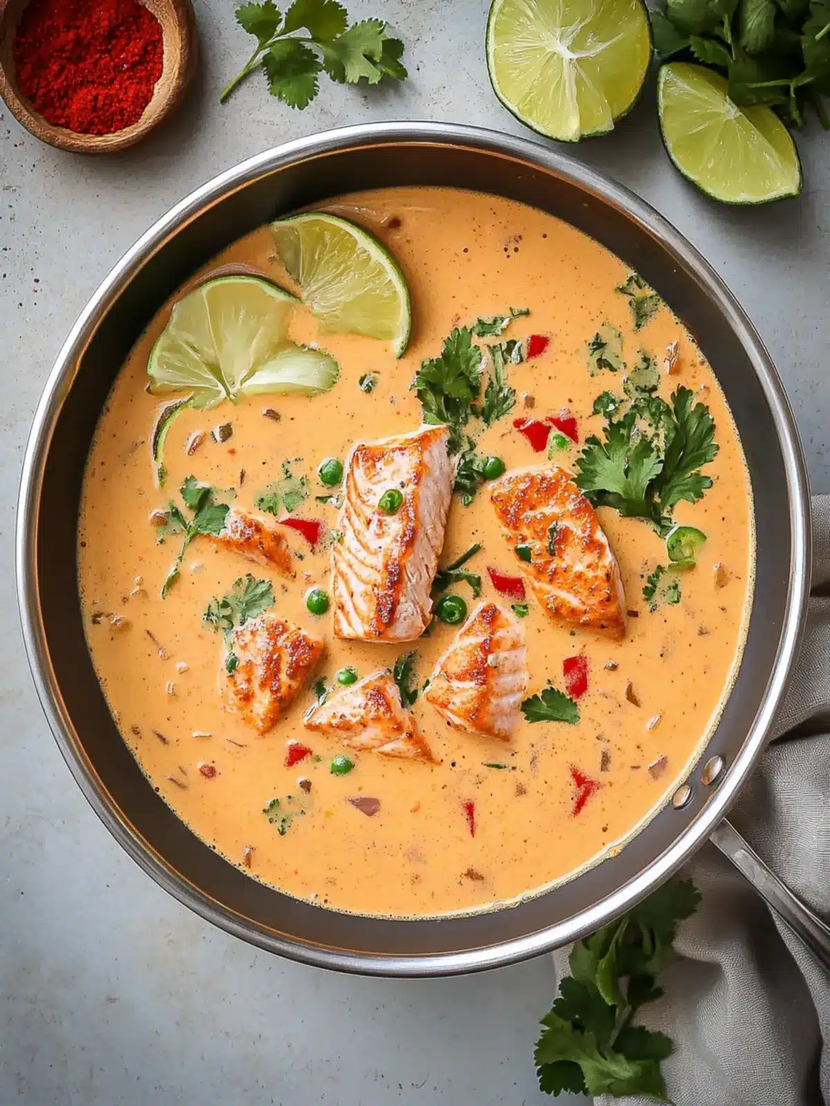 Savory Salmon Coconut Milk Curry Ready in Just 20 Minutes 2 Salmon Coconut Milk Curry