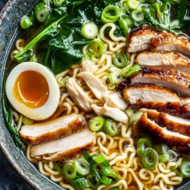Ginger Glazed Chicken Ramen
