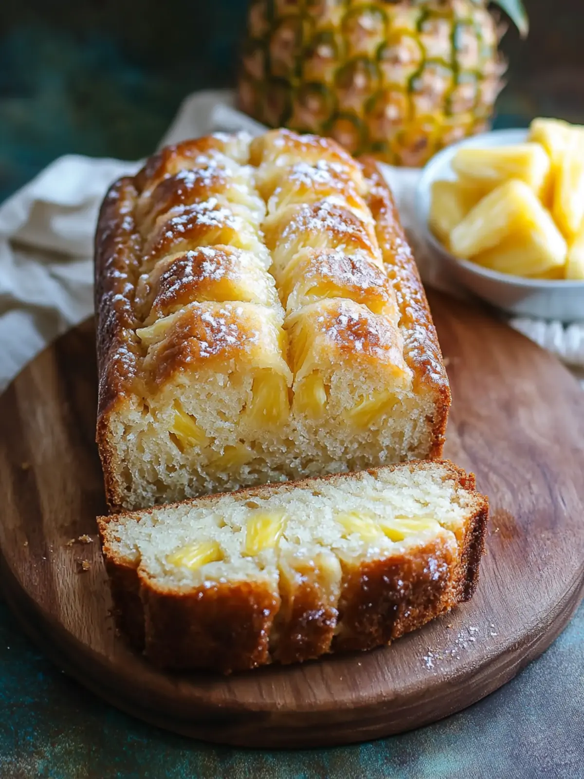 Moist Pineapple Bread: A Tropical Twist You’ll Love 4 Pineapple Bread