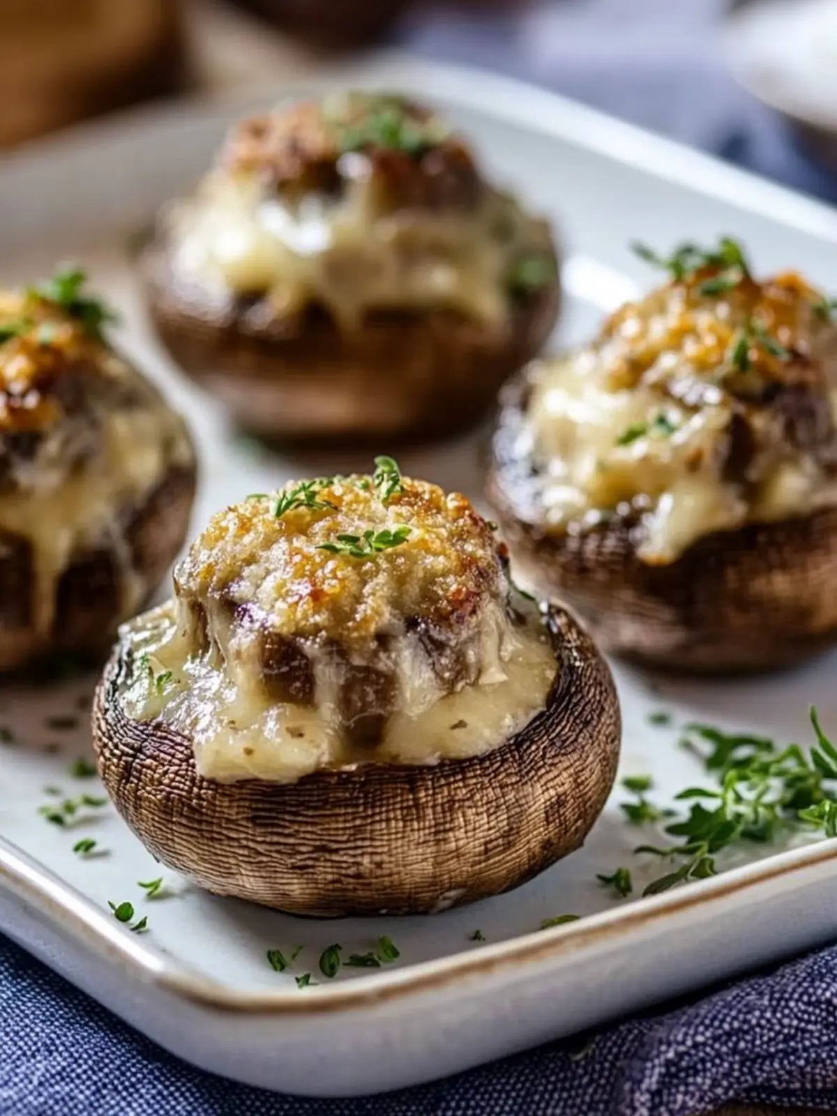 Savory French Onion Stuffed Mushrooms You'll Crave Again 5 French Onion Stuffed Mushrooms