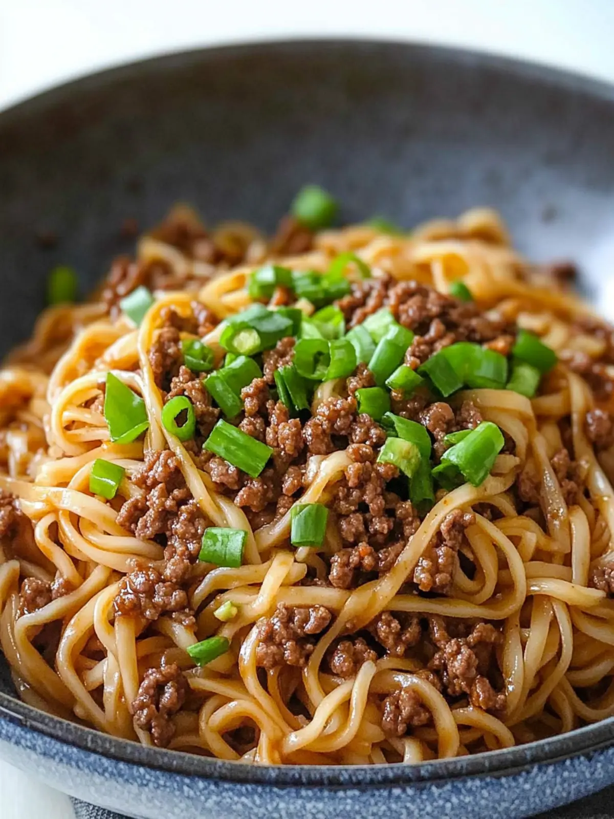 Mongolian Ground Beef Noodles: Quick, Flavor-Packed Delight 2 Mongolian Ground Beef Noodles