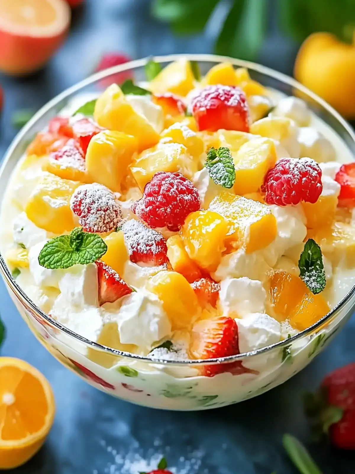 Tropical Hawaiian Cheesecake Salad – No-Bake Bliss for Summer 5 Hawaiian Cheesecake Salad