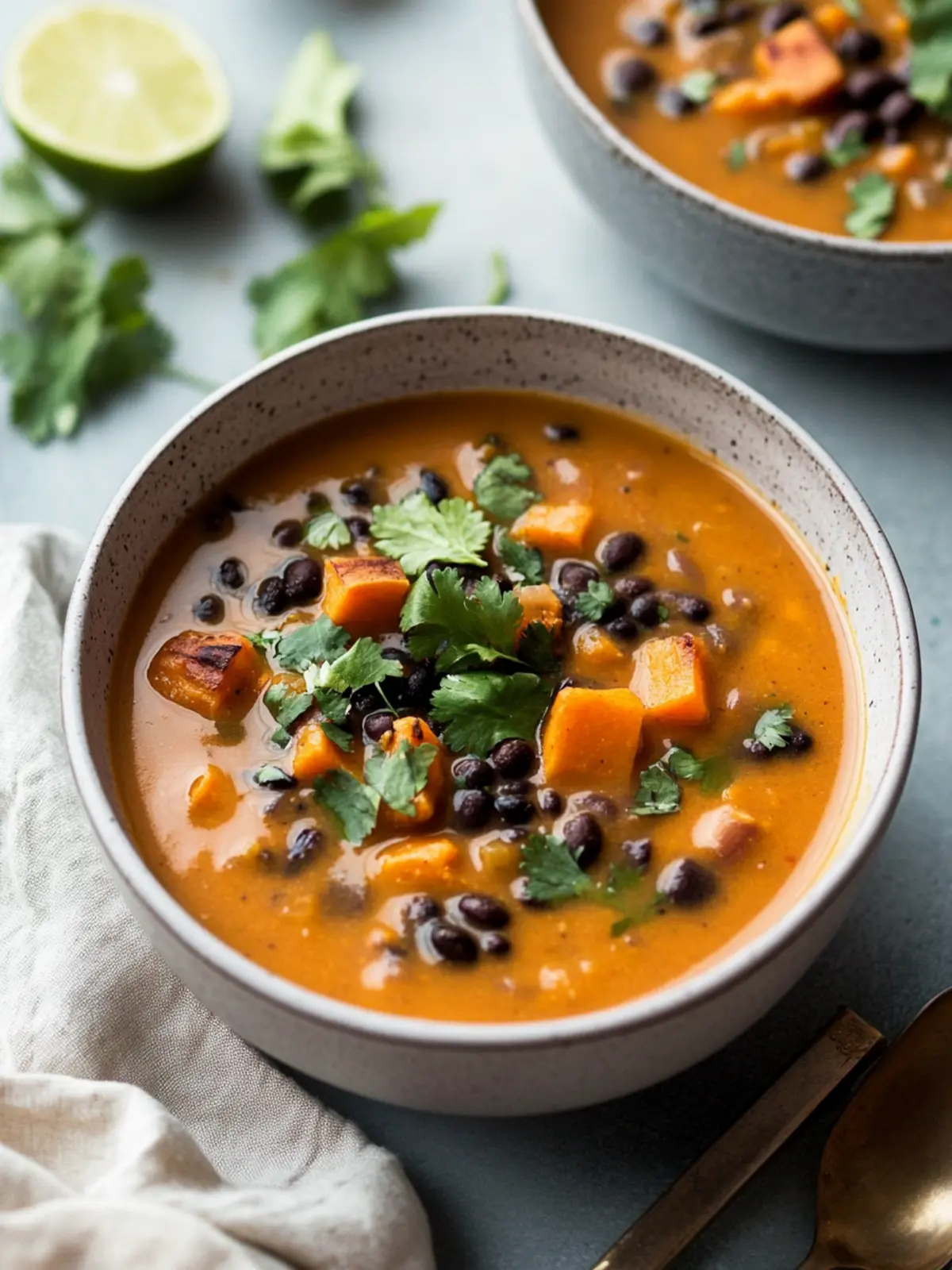 Savor Chipotle Black Bean & Sweet Potato Soup Bliss 3 Chipotle Black Bean & Sweet Potato Soup