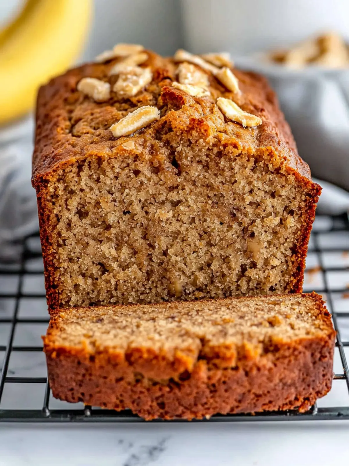 Biscoff Banana Bread