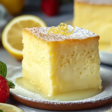 Delicious Lemon Custard Cake That'll Brighten Your Day 10 Lemon Custard Cake