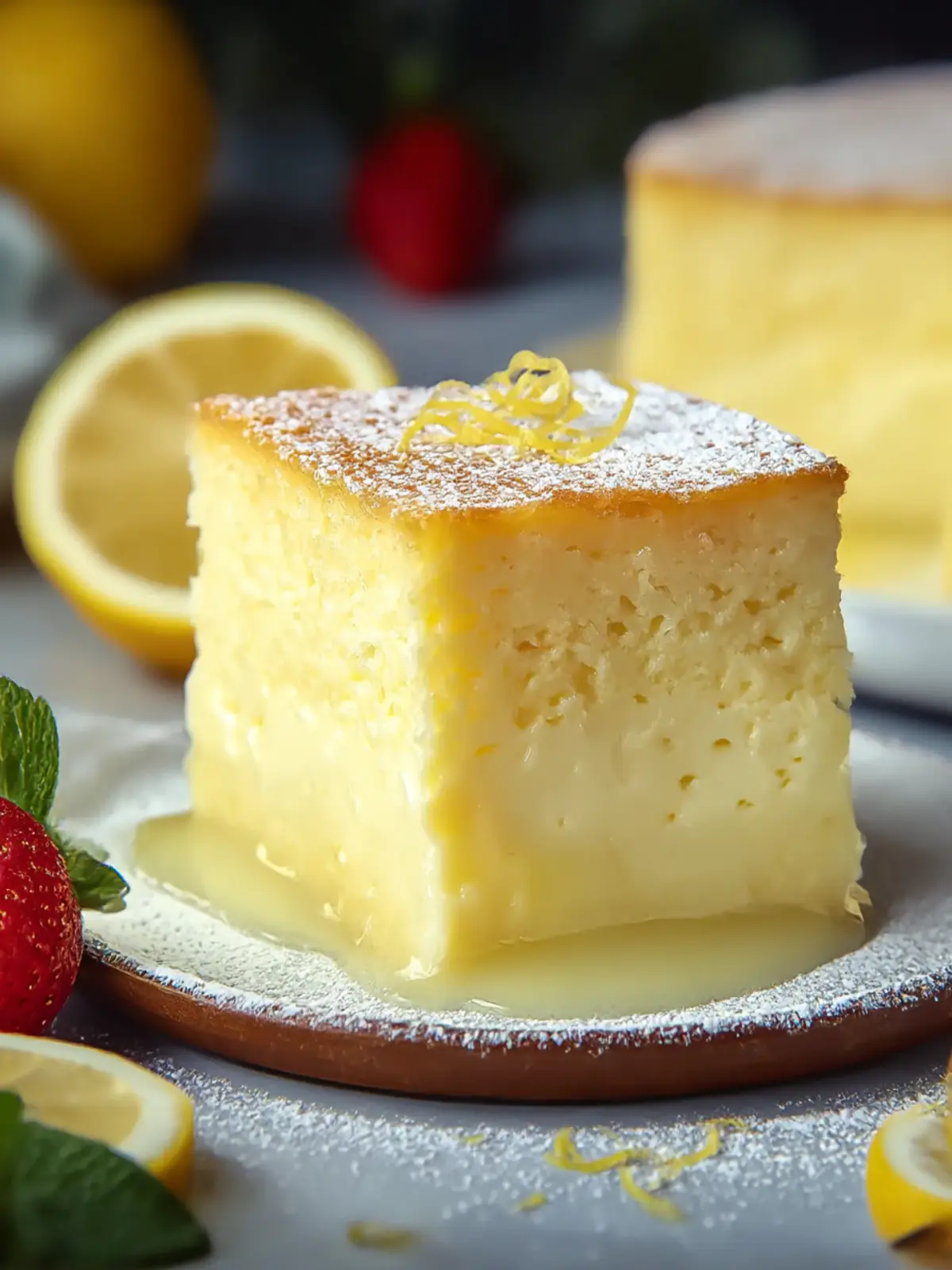 Lemon Custard Cake