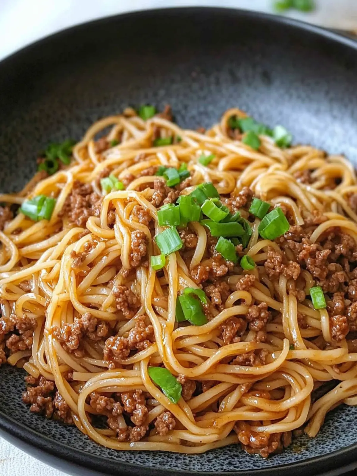 Mongolian Ground Beef Noodles: Quick, Flavor-Packed Delight 5 Mongolian Ground Beef Noodles