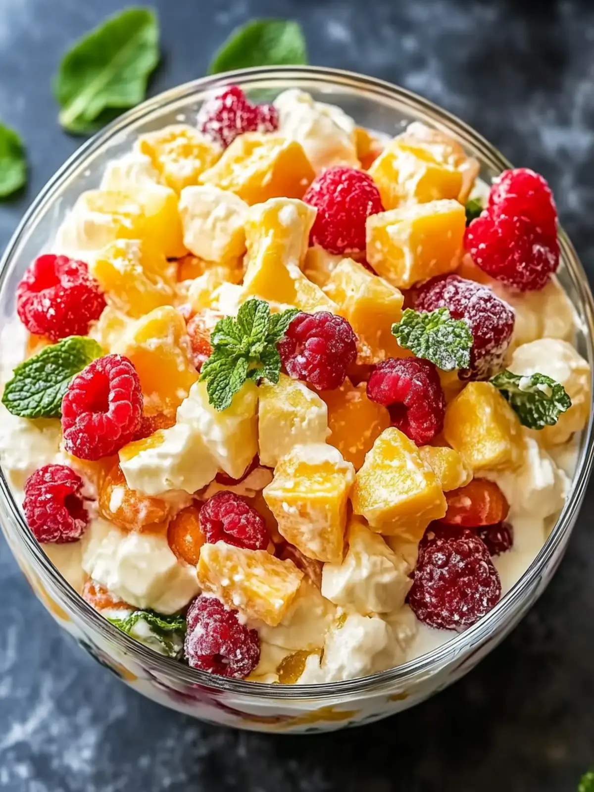 Tropical Hawaiian Cheesecake Salad – No-Bake Bliss for Summer 3 Hawaiian Cheesecake Salad