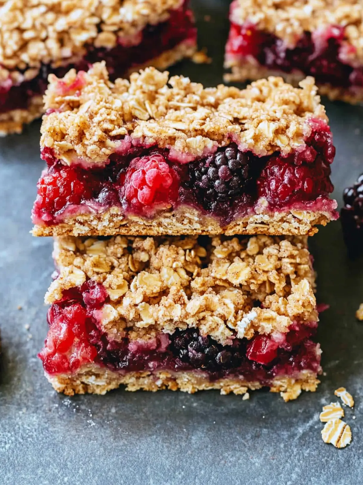 Delicious Berry Oat Bars for Healthy Snacking Anytime 2 Berry Oat Bars