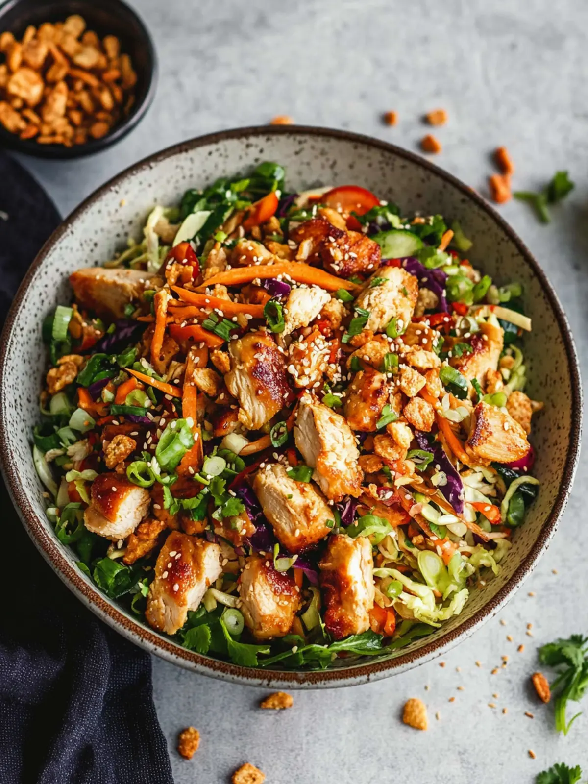 Asian Chicken Crunch Salad