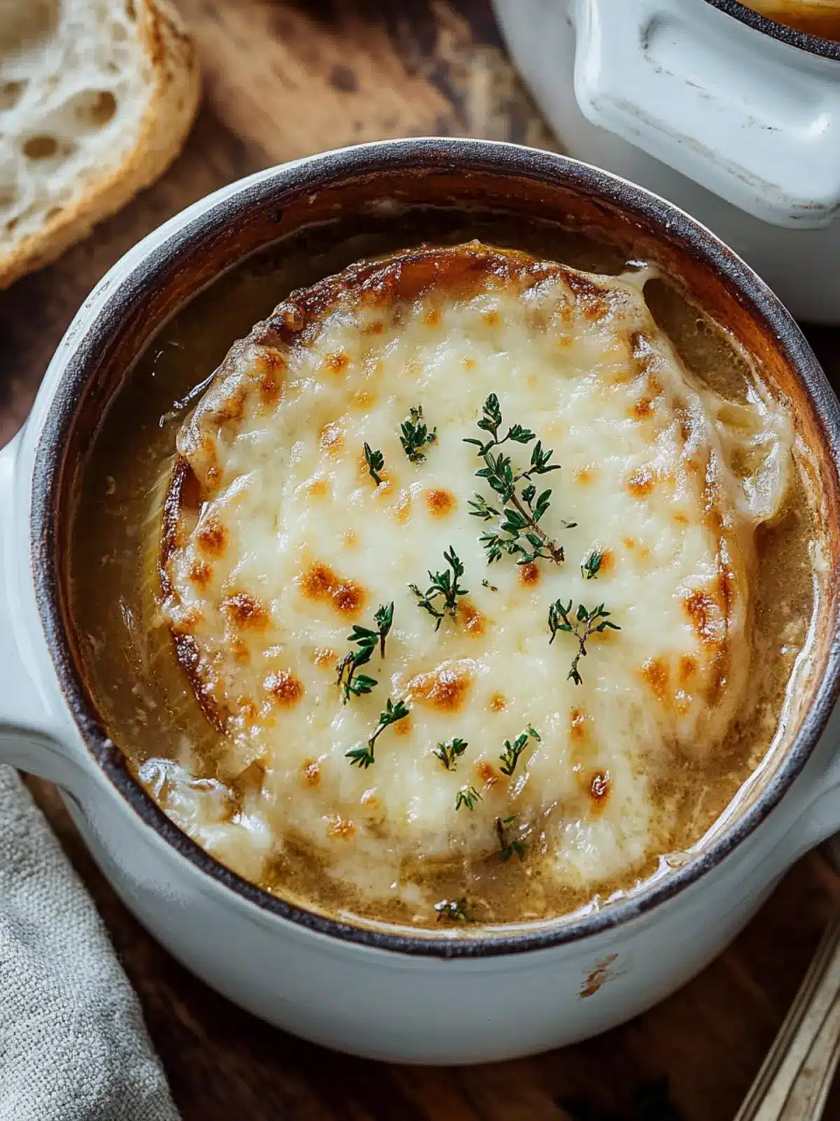 French Onion Soup Bliss: Comfort in Every Savory Spoonful 5 French Onion Soup