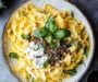 Arabic Pasta Delight: Creamy Meat Sauce Takes Center Stage