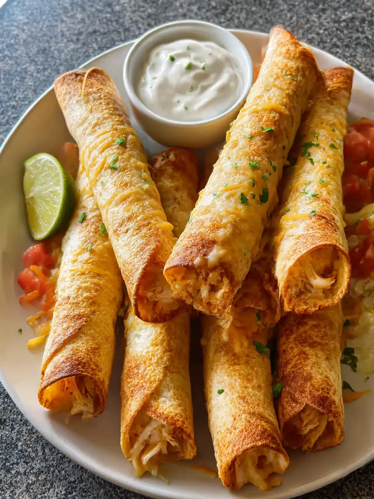 Cheesy Ranch Chicken Taquitos for Effortless Weeknight Joy 3 Cheesy Ranch Chicken Taquitos