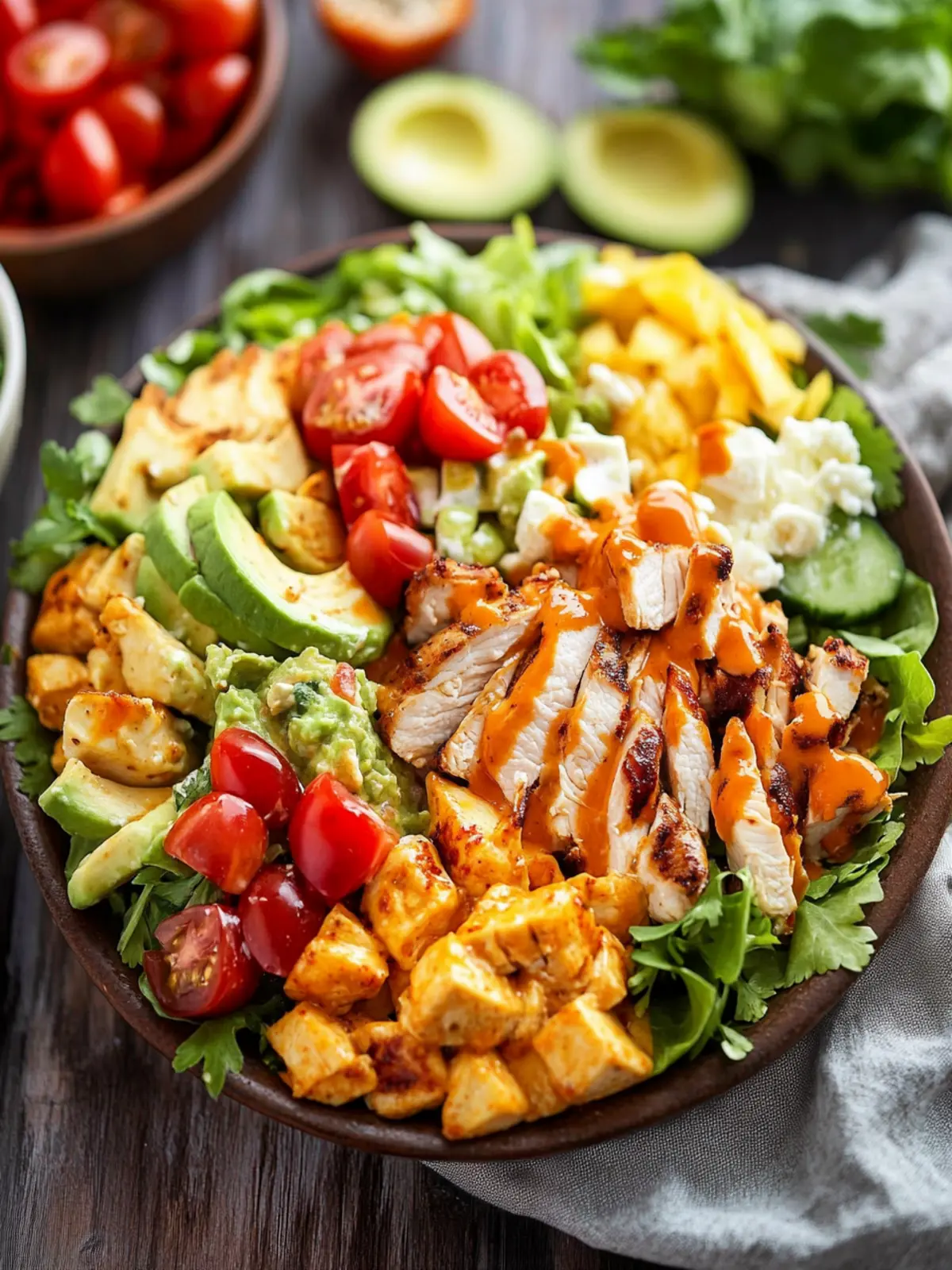 Zesty Southwest Chicken Cobb Salad That Makes You Feel Alive 5 Southwest Chicken Cobb Salad
