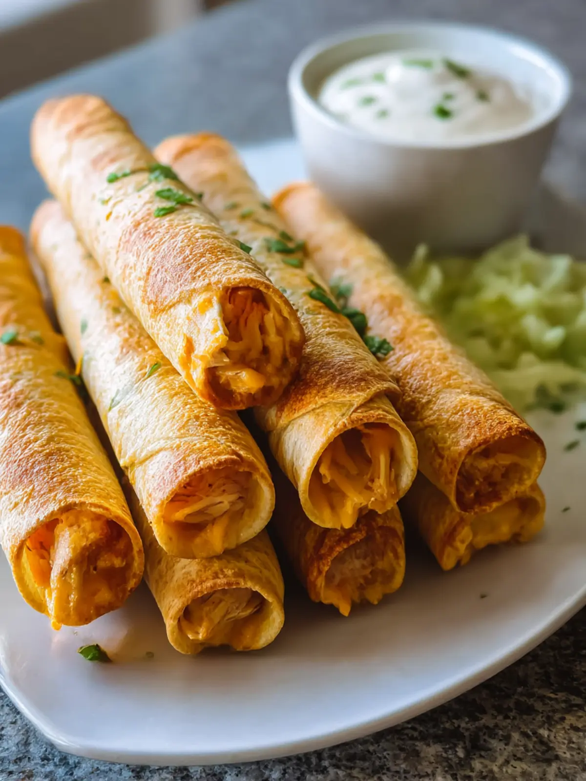 Cheesy Ranch Chicken Taquitos for Effortless Weeknight Joy 2 Cheesy Ranch Chicken Taquitos