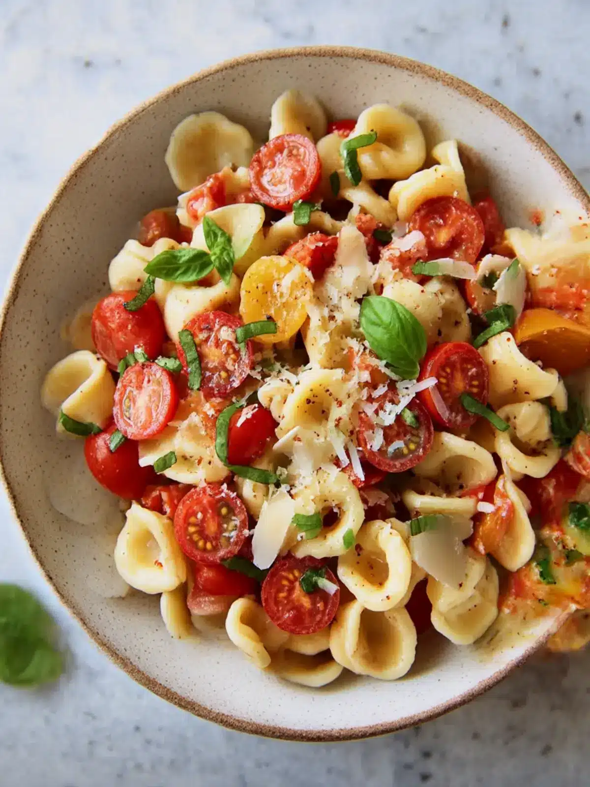 Orecchiette Bruschetta Pasta