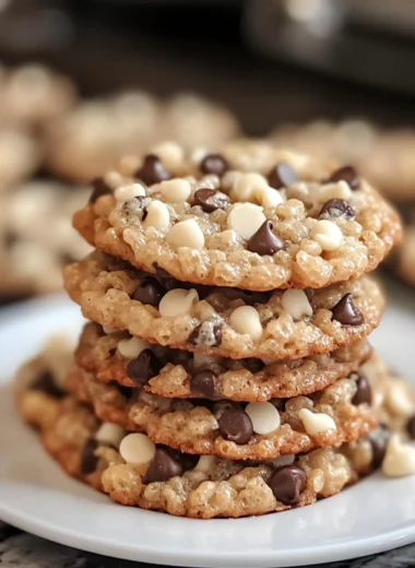 Rice Krispie Chocolate Chip Cookies