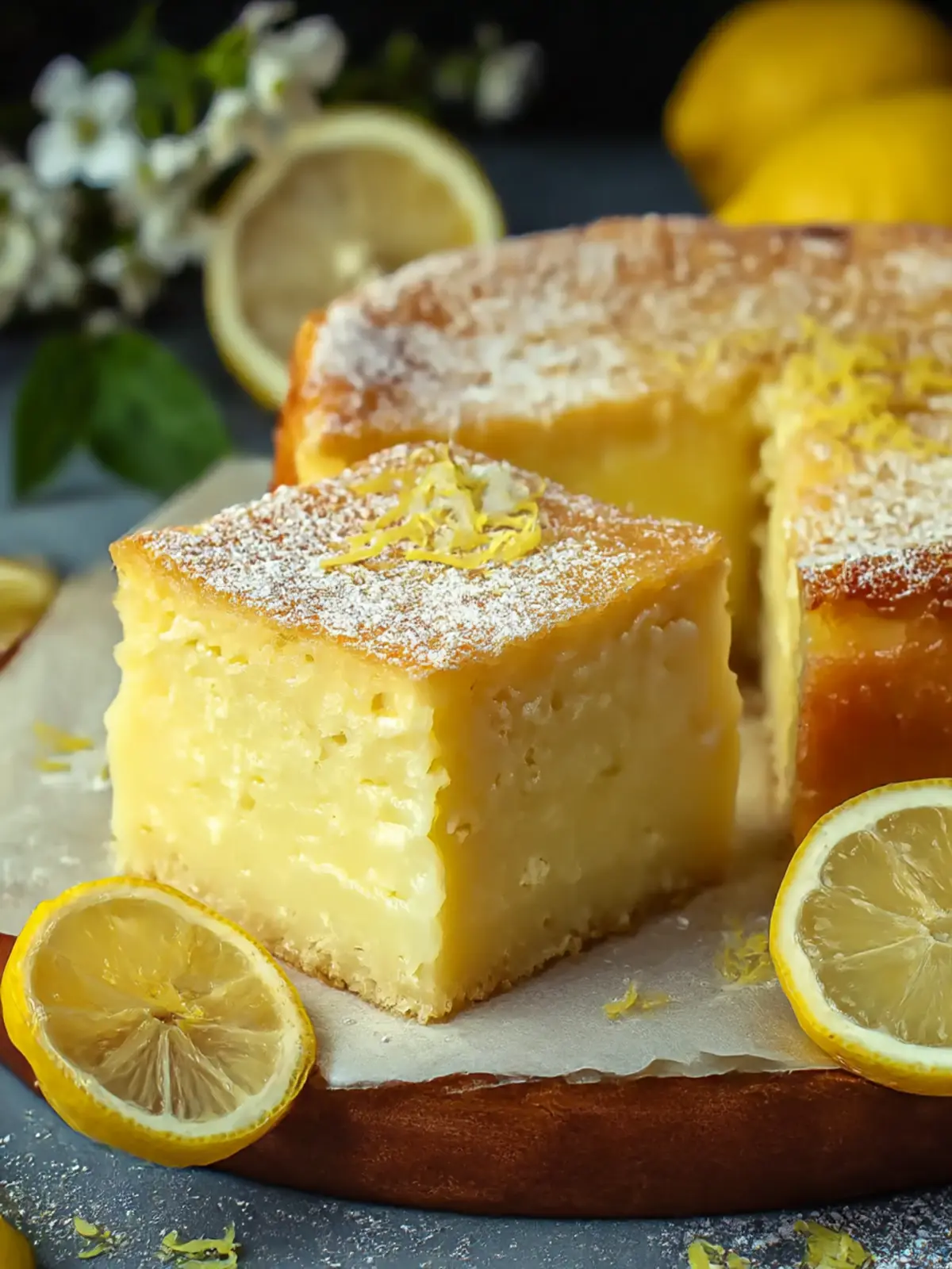 Lemon Custard Cake