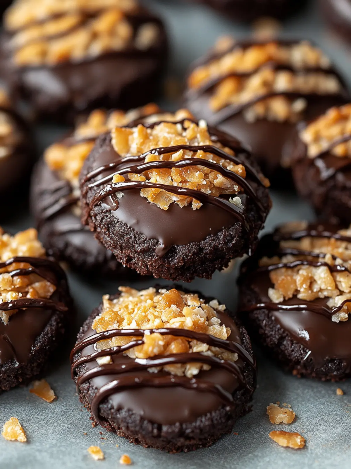 No-Bake Samoa Cookies That Wow Without the Oven 4 No-Bake Samoa Cookies