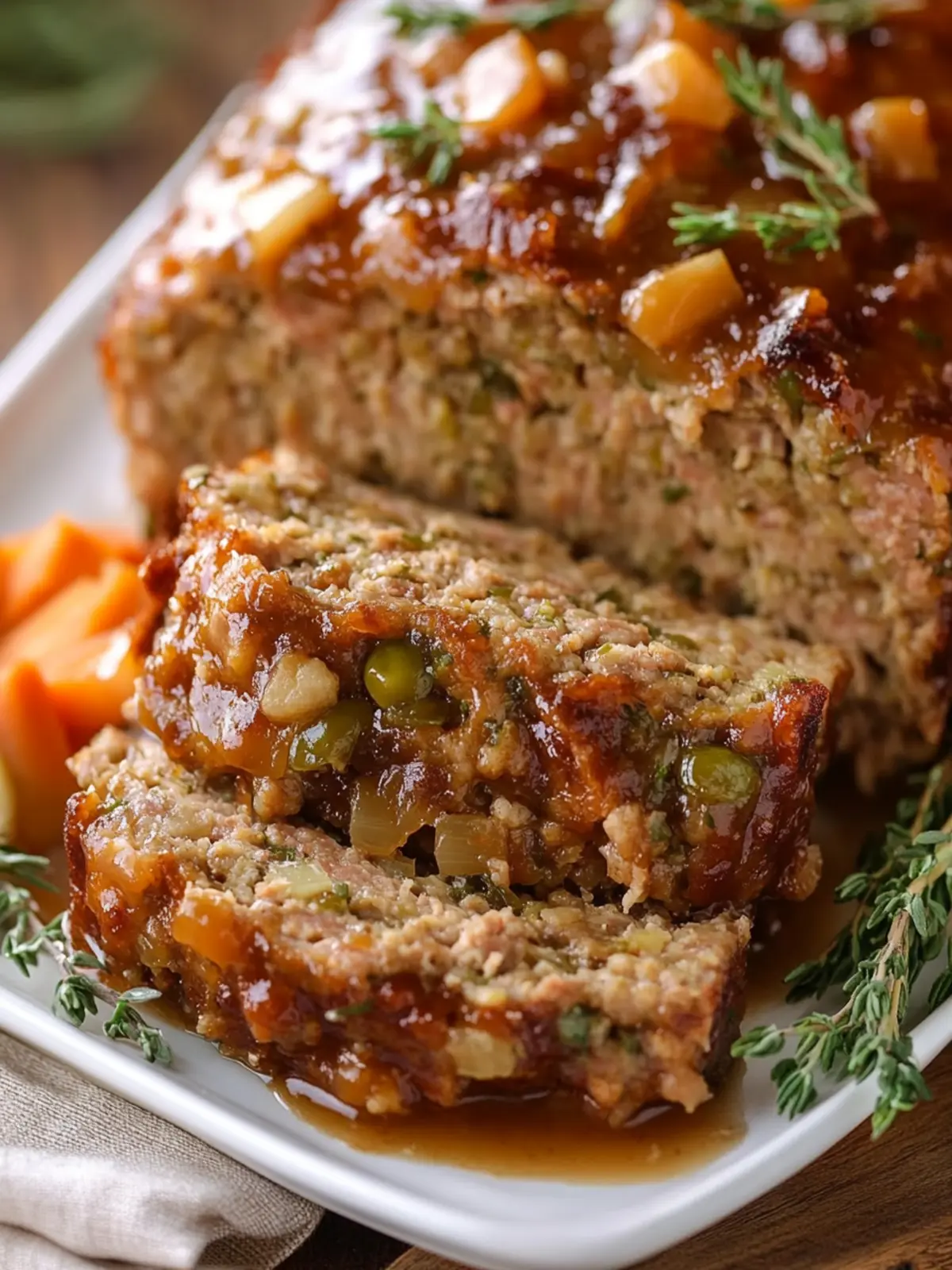 Turkey Stuffing Meatloaf
