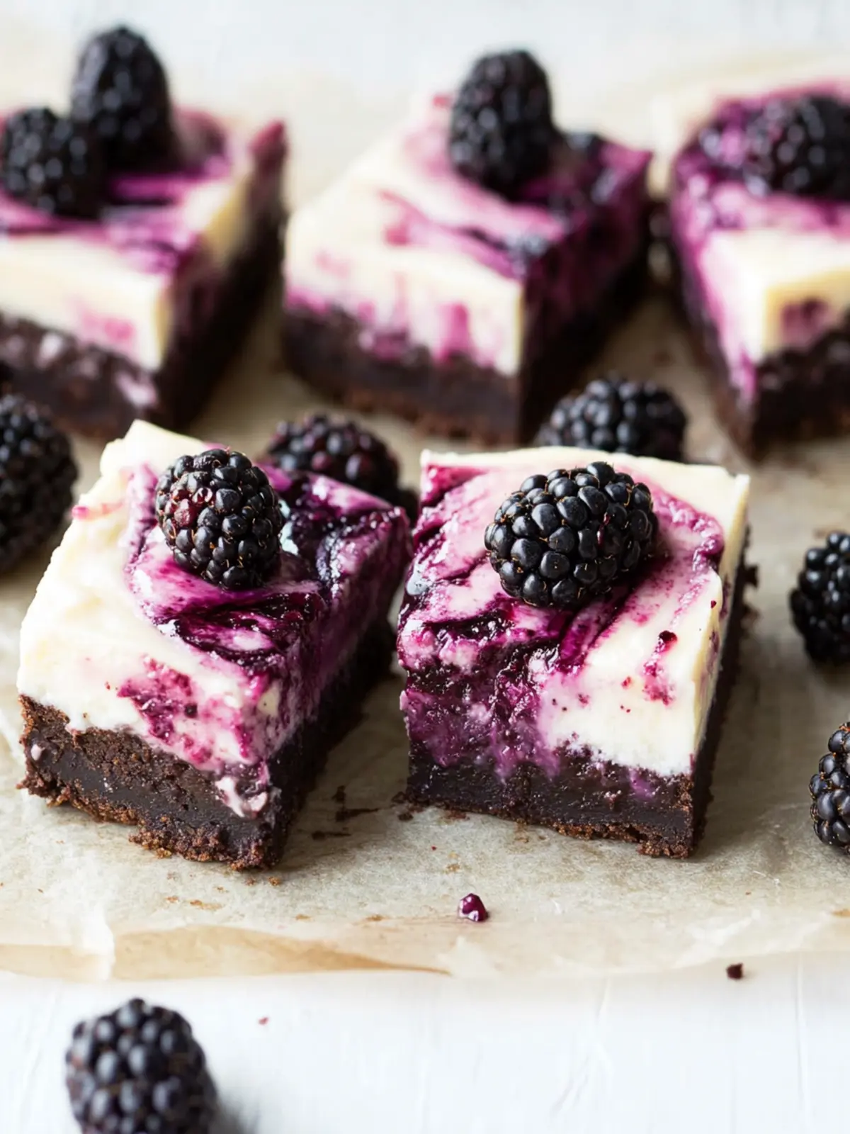 Irresistible Blackberry Cheesecake Brownies for Sweet Tooth Bliss 2 Blackberry Cheesecake Brownies