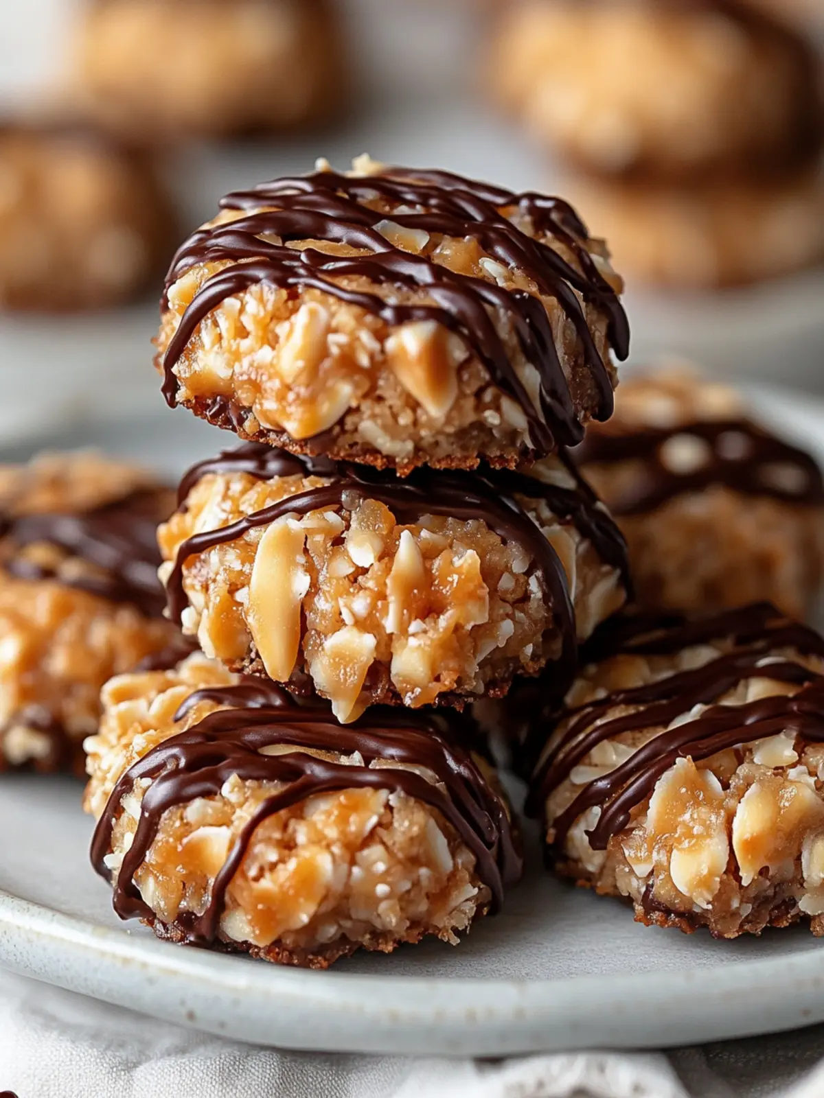 No-Bake Samoa Cookies That Wow Without the Oven 3 No-Bake Samoa Cookies