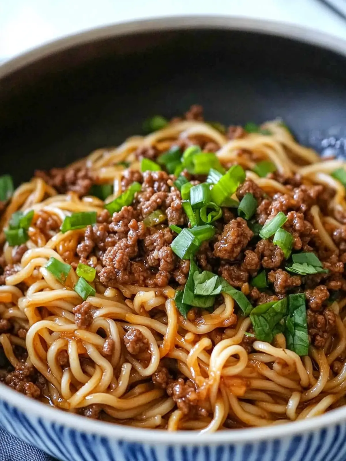 Mongolian Ground Beef Noodles: Quick, Flavor-Packed Delight 4 Mongolian Ground Beef Noodles