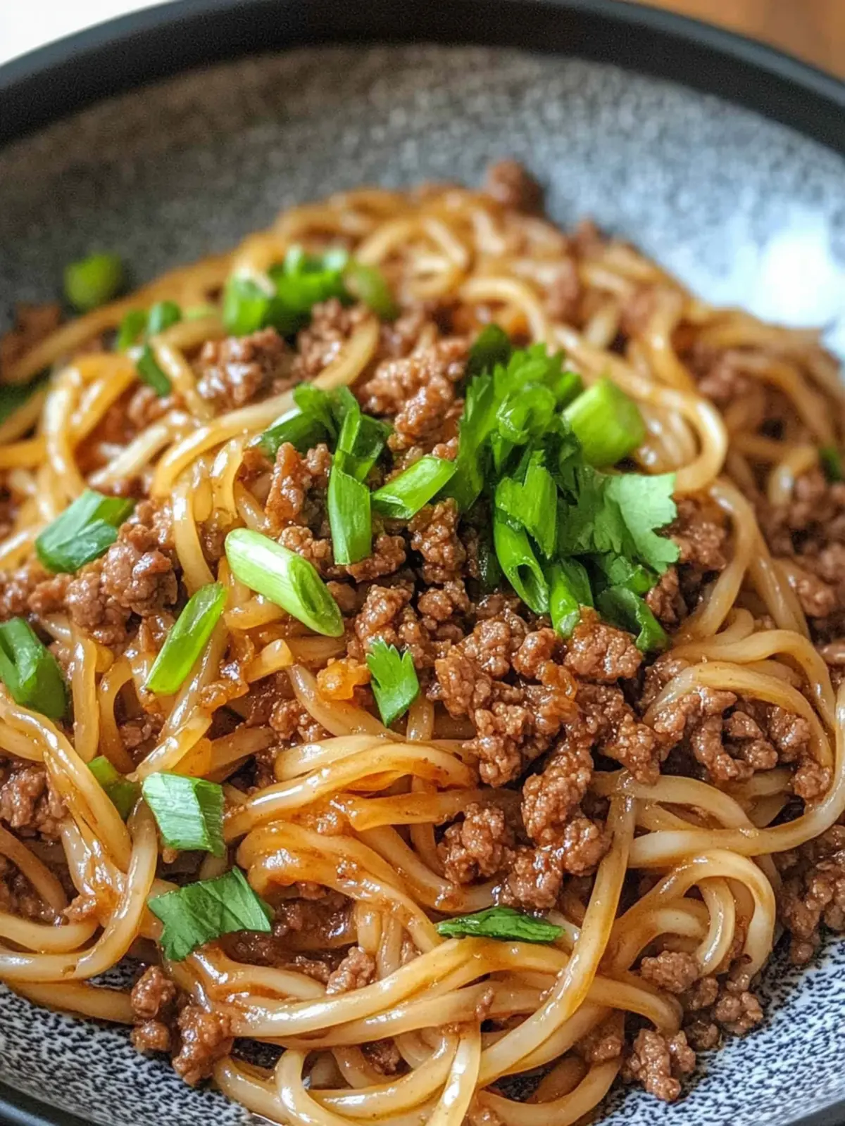 Mongolian Ground Beef Noodles: Quick, Flavor-Packed Delight 3 Mongolian Ground Beef Noodles