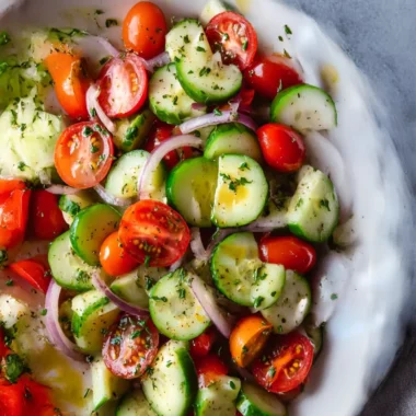 Cucumber Tomato Salad