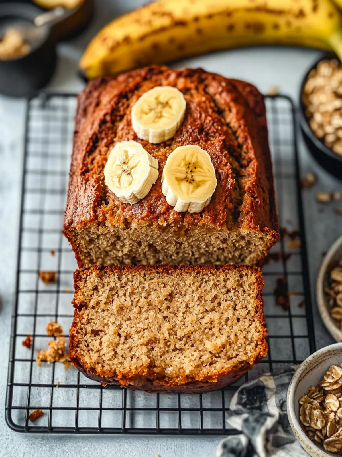 Biscoff Banana Bread