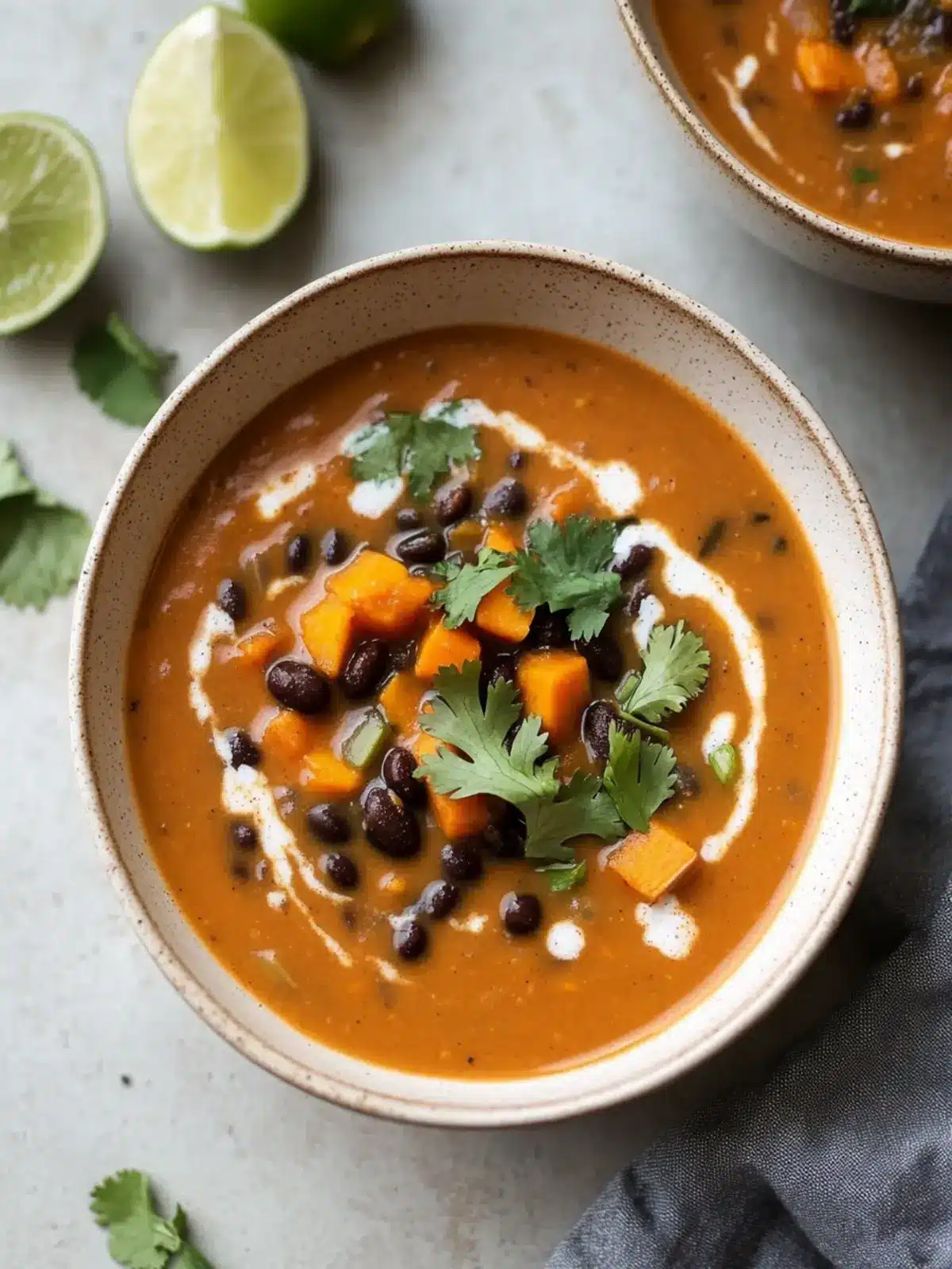 Savor Chipotle Black Bean & Sweet Potato Soup Bliss 4 Chipotle Black Bean & Sweet Potato Soup