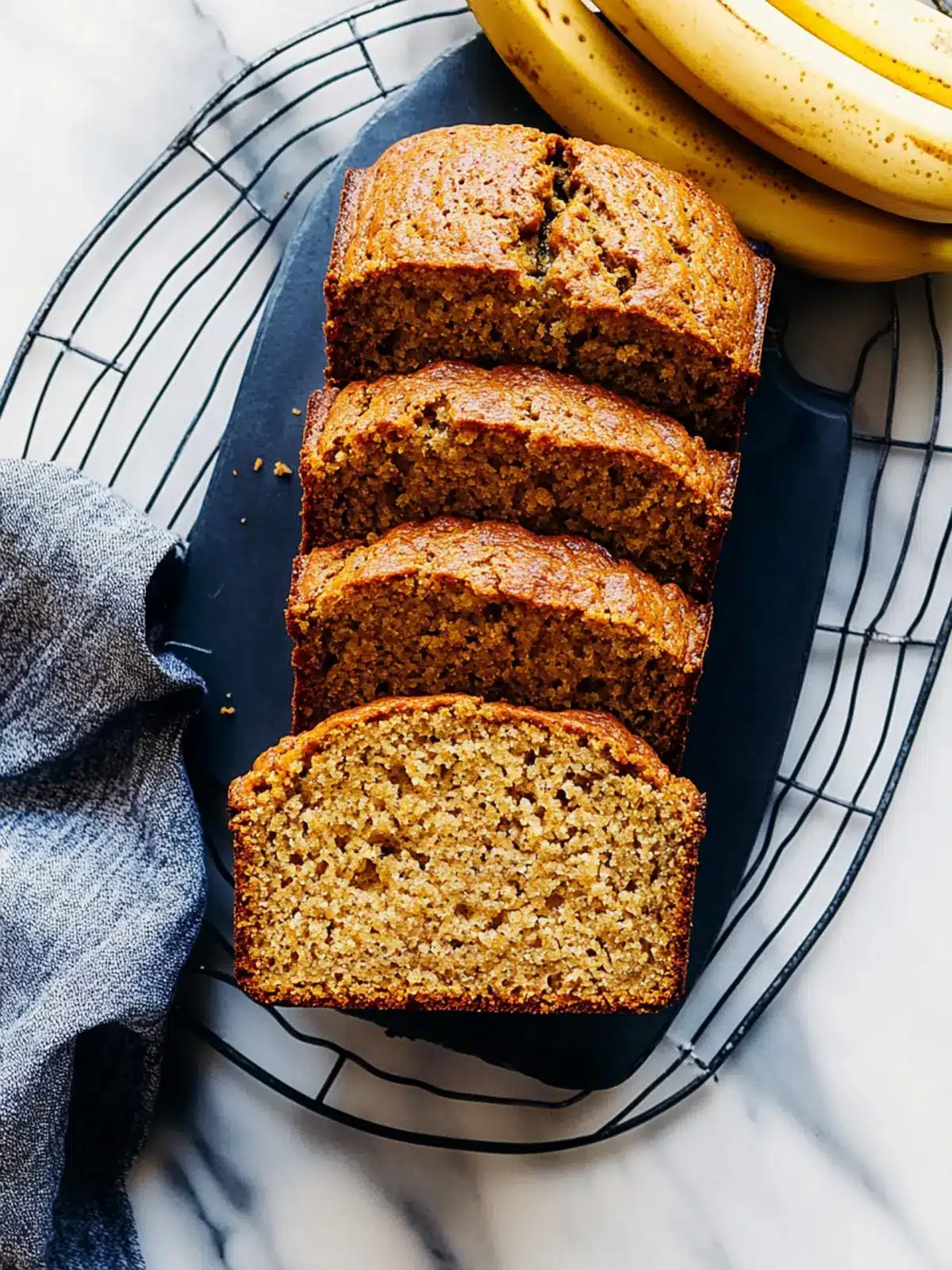 Healthy Banana Bread