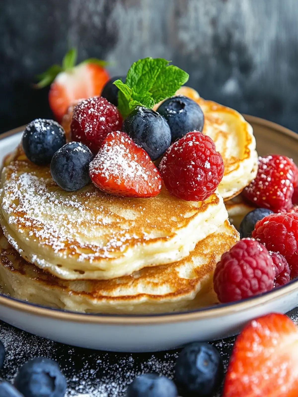 Cottage Cheese Pancakes
