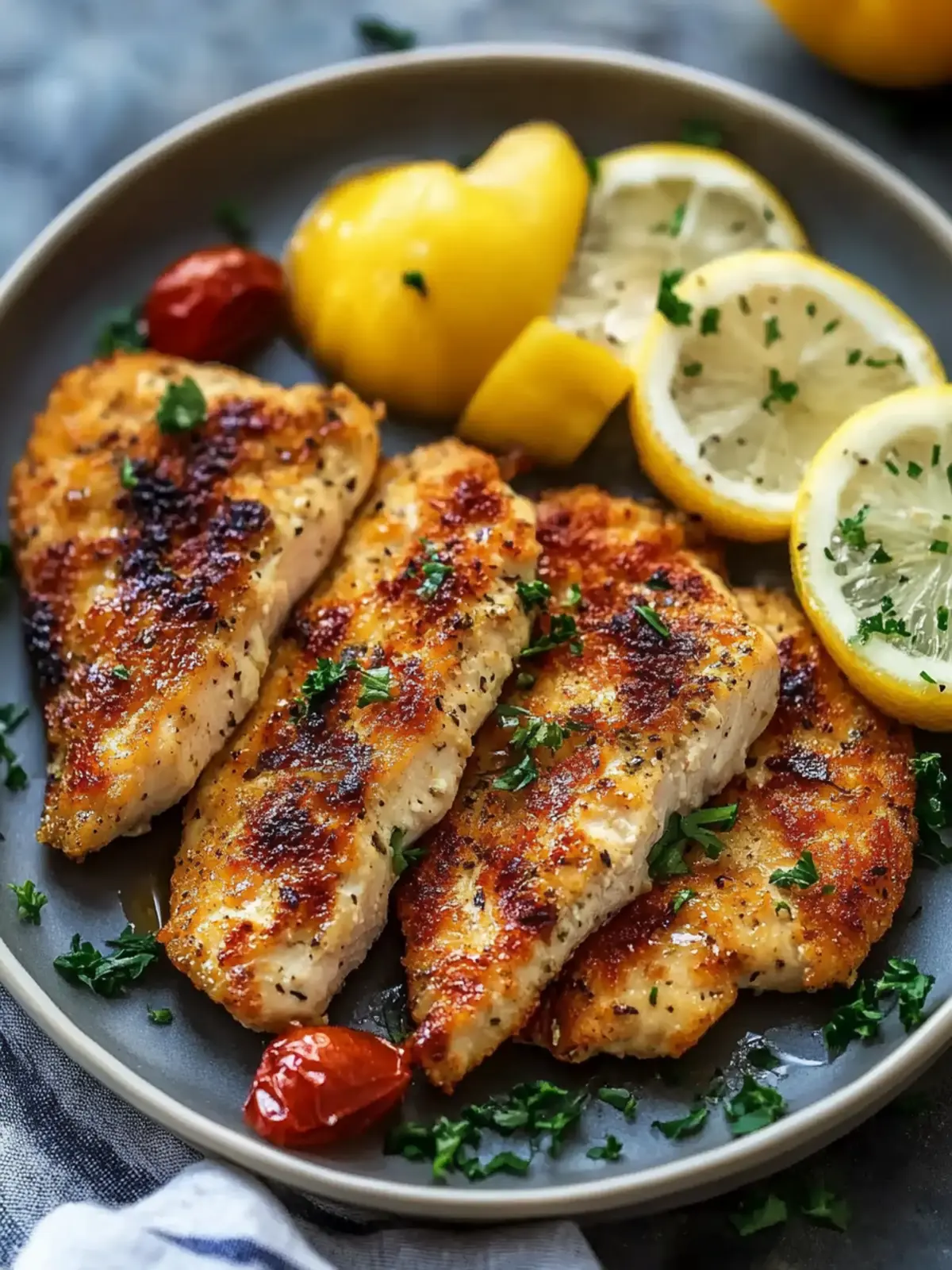 Crispy Mediterranean Chicken Cutlets for Quick Gourmet Dinners 2 Mediterranean Chicken Cutlets