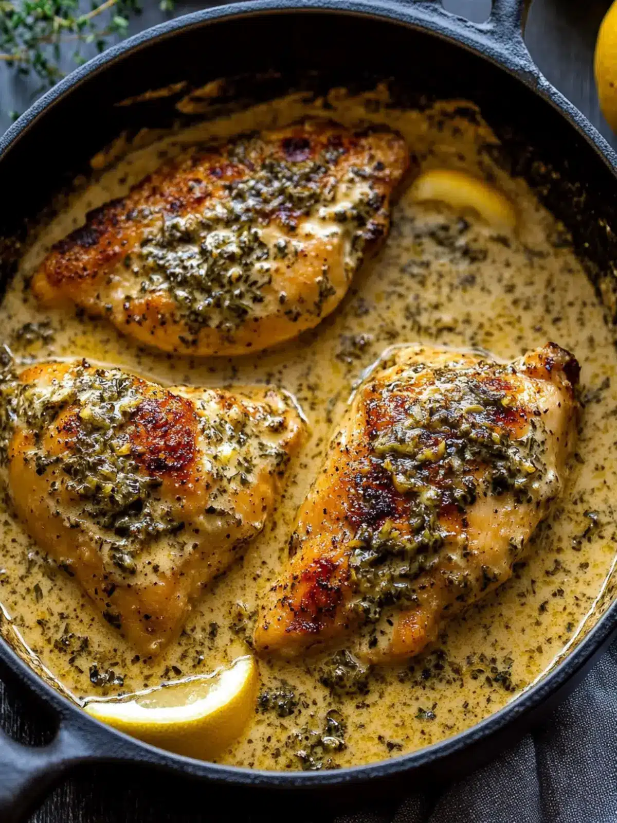 Creamy Lemon Parmesan Chicken for a Cozy Weeknight Feast 4 Creamy Lemon Parmesan Chicken