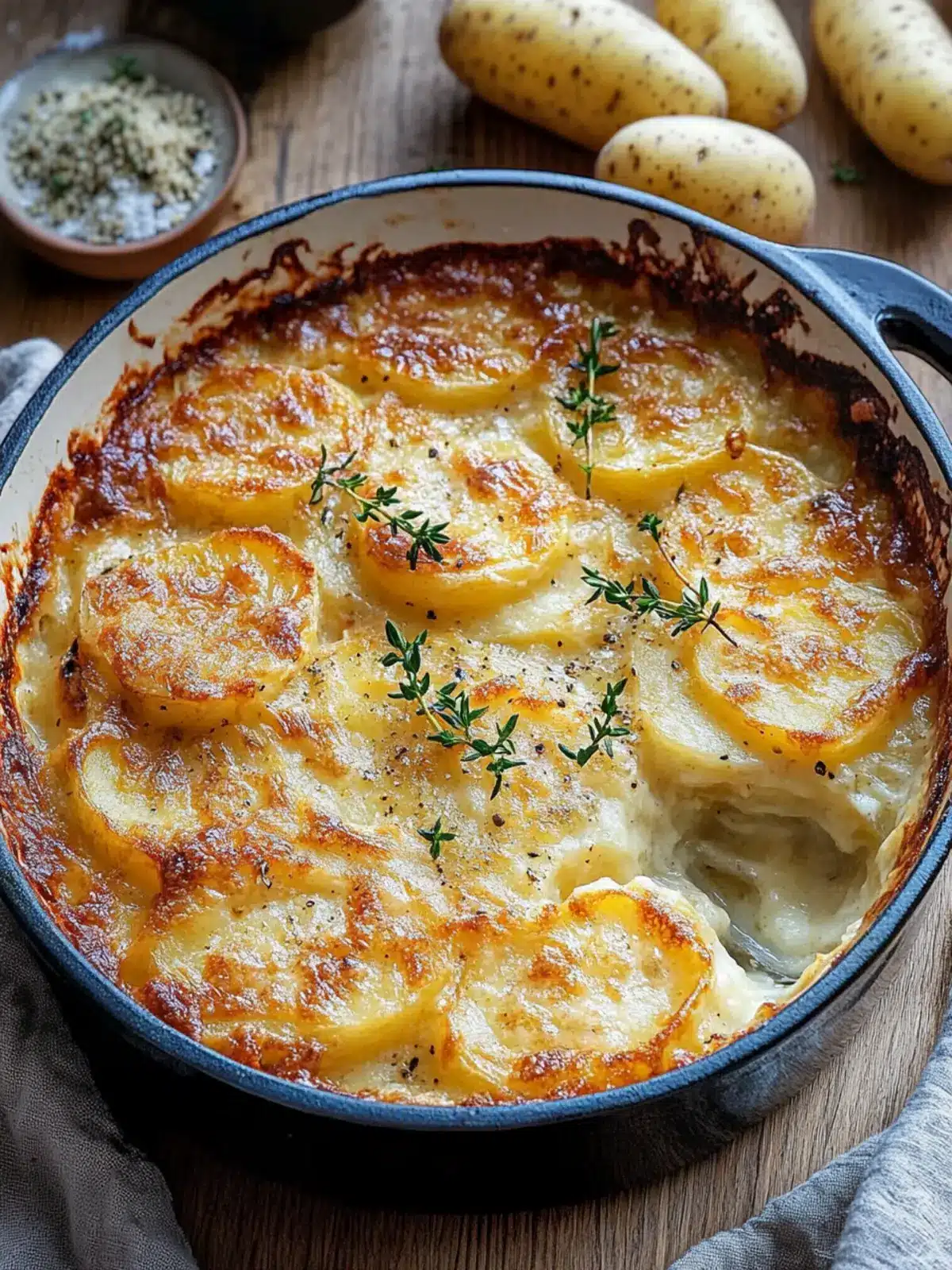 Irresistible Potatoes Gratin: Comfort Food at Its Finest 4 Potatoes Gratin