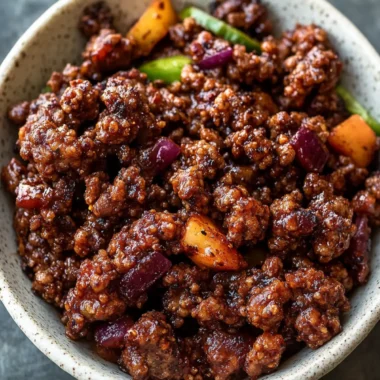 Firecracker Ground Beef