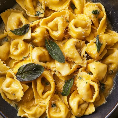 Creamy Brown Butter Tortellini