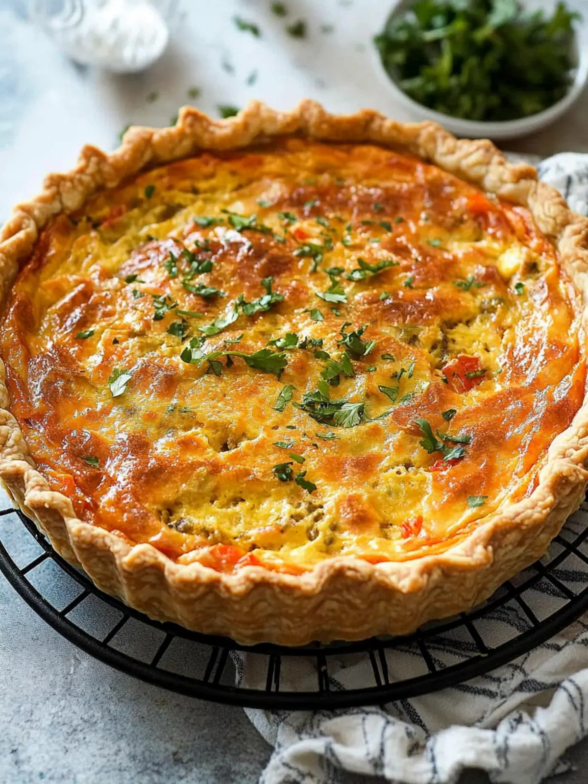 Enchilada Quiche
