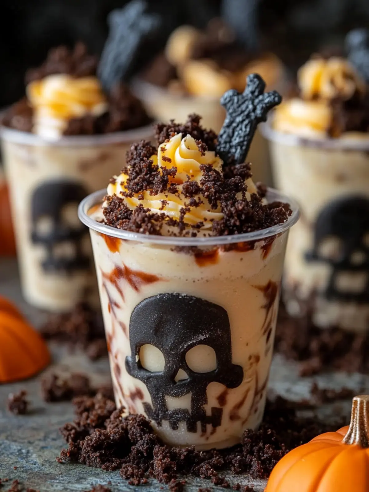 Halloween Graveyard Pudding Treat Cups That Kids Will Love 5 Halloween Graveyard Pudding Treat Cups