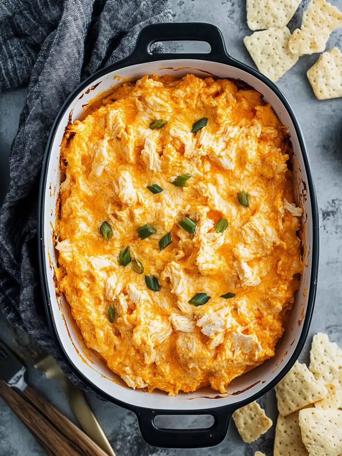 Buffalo Chicken Dip Oven