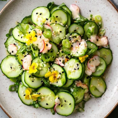 Japanese Cucumber Salad