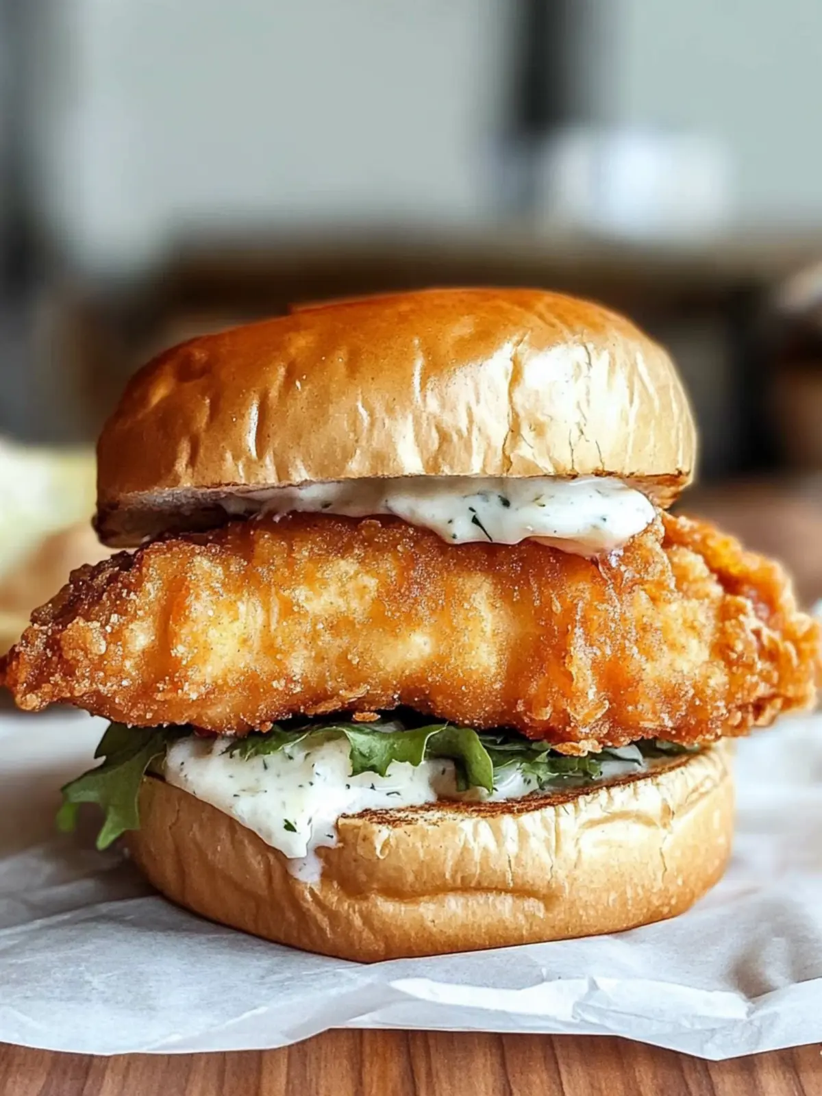Crispy Fried Cod Fish Sandwich That Beats Takeout Every Time 3 Fried Cod Fish Sandwich