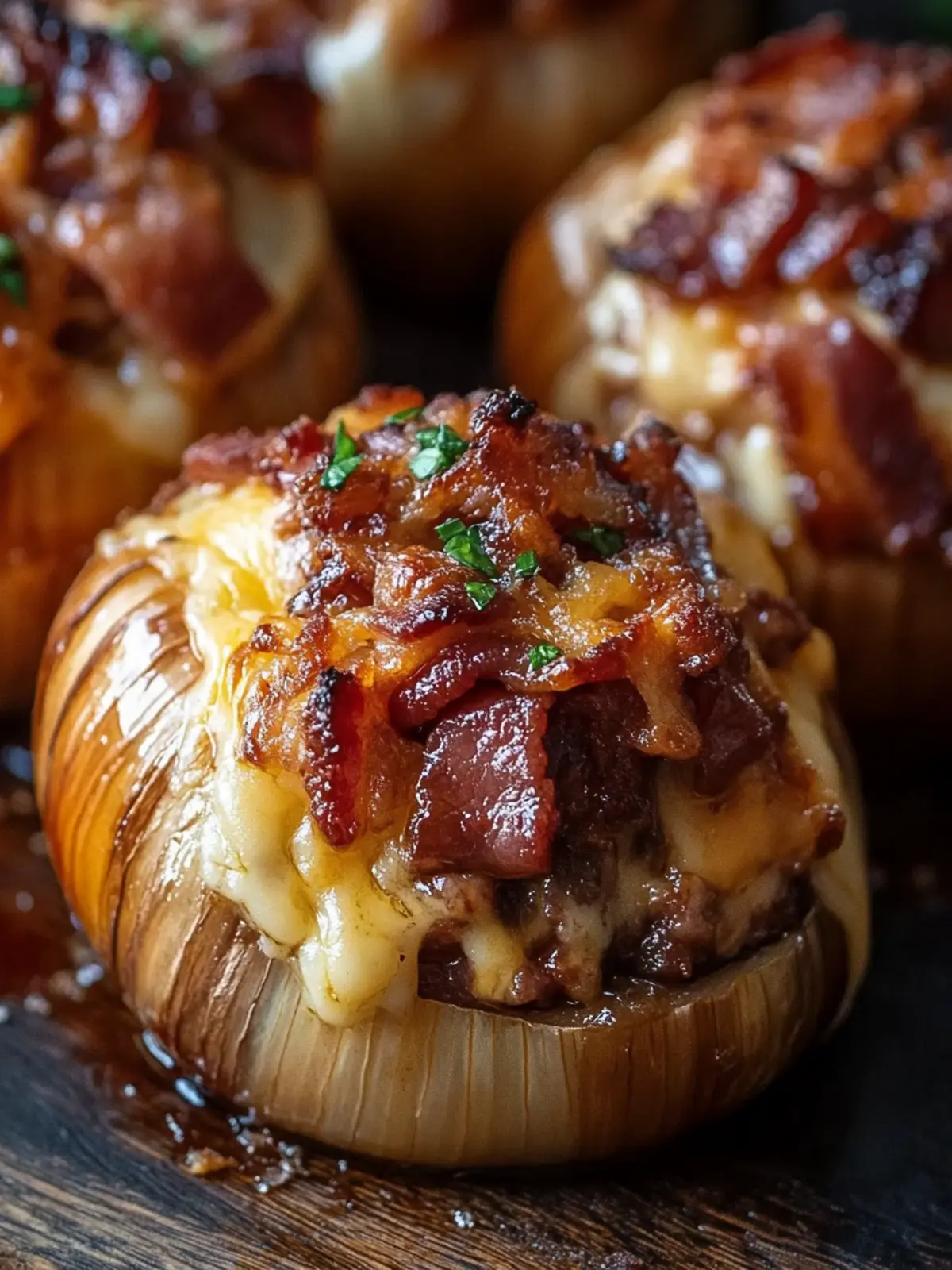 Bacon Cheddar Stuffed Onion Bombs for Flavor Lovers 2 Bacon Cheddar Stuffed Onion Bombs